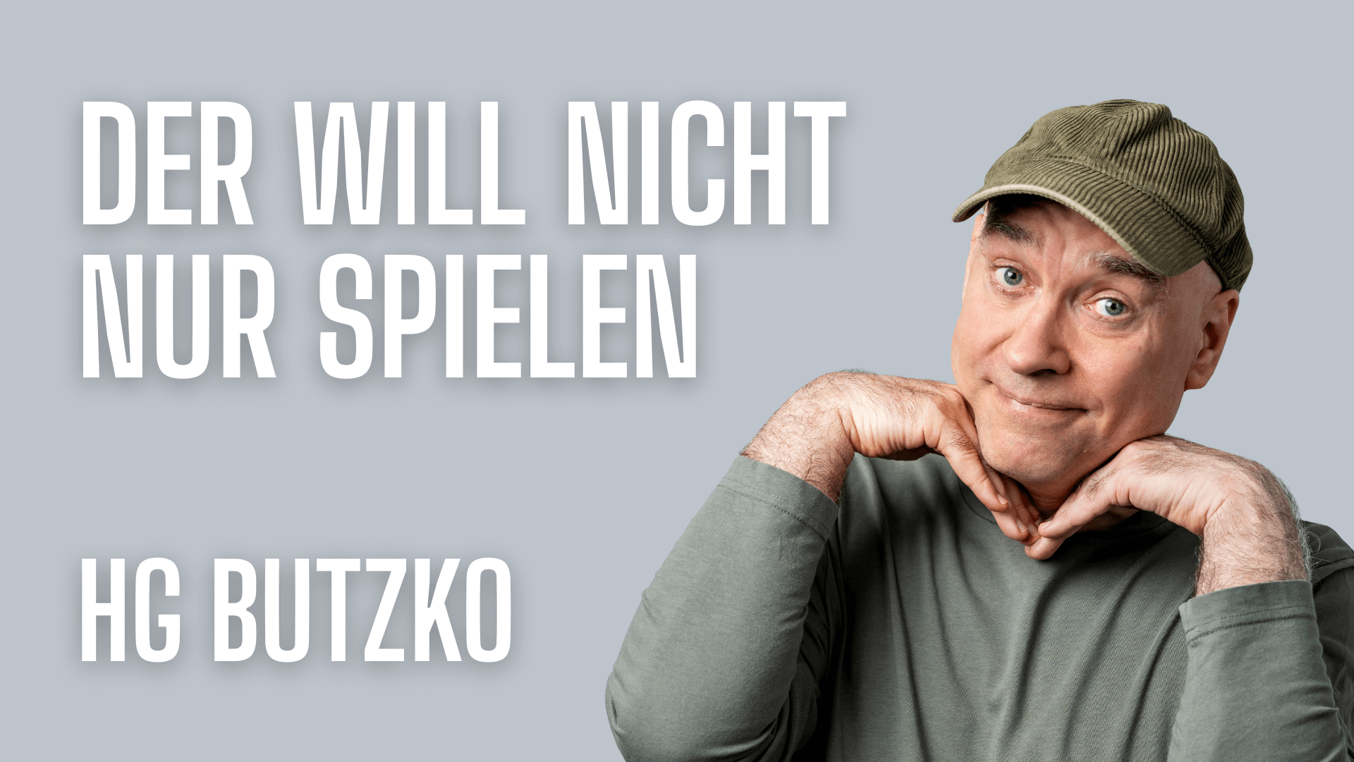 HG-Butzko "Der will nicht nur spielen" Bild:Torsten Silz