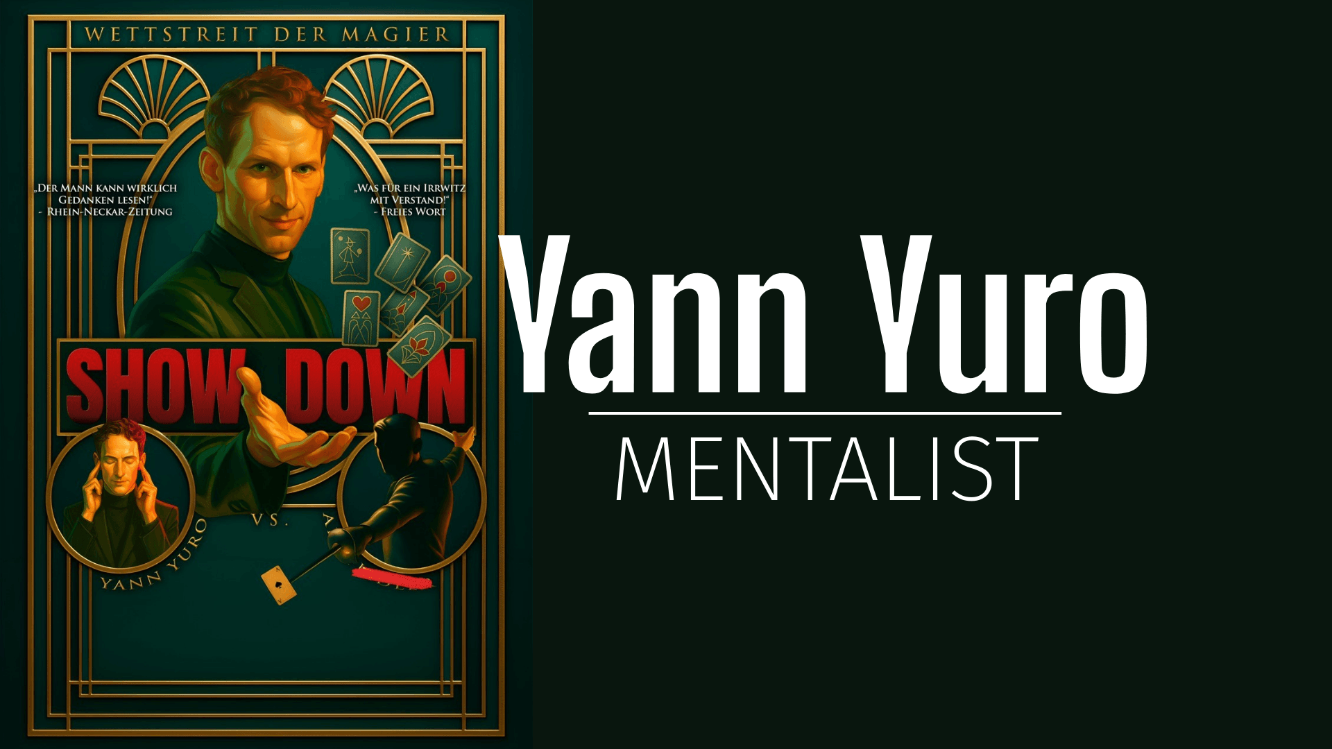 Yann-Yuro-Mentalist-Jahnhalle-Nordenham