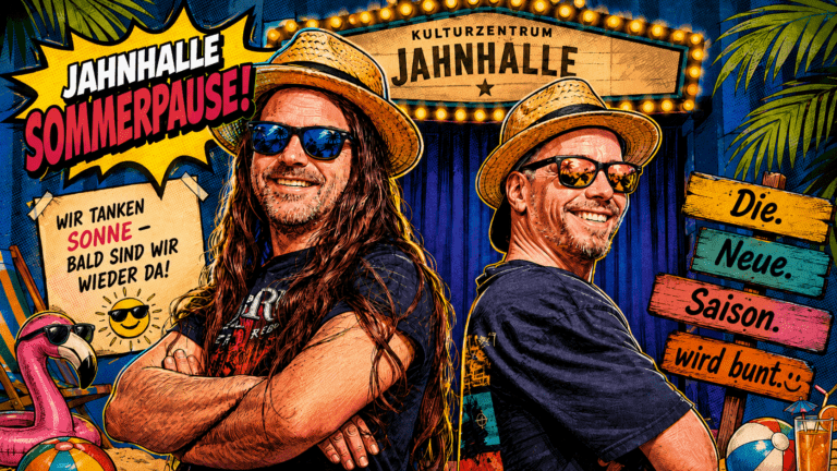 Jahnhalle Sommerpause Bild: Jahnhalle & OpenAi